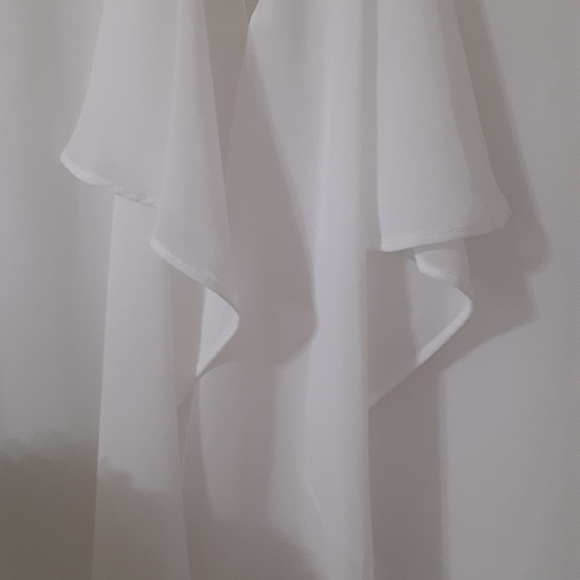 JENNIFER LOPEZ, Blouse side M, long sleeves, transparent blouse. - Picture 2 of 7